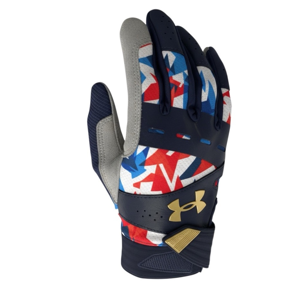 NEW Unique Freedom Under Armour Motive Women Softball Batting Gloves LARGE